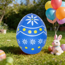 Nadmuchiwane pisanki z PVC, dekoracja domu na zewnątrz