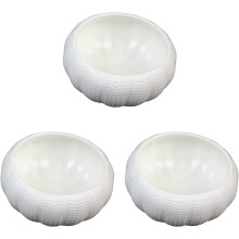 Tavă ceramică pentru sos de arici de mare, 9,9 cm, 3 bucăți