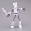 Set di action figure multiarticolate e mobili in confezione regalo 3