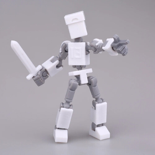 Set di action figure multiarticolate e mobili in confezione regalo 2
