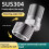 Stainless Steel Adjustable Shower Faucet Angle Adapter 3