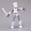 Set di action figure multiarticolate e mobili in confezione regalo 7