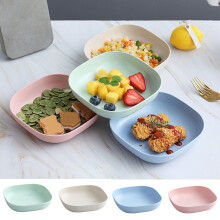Plastic Snack Plates Serving Tray 1 PC