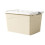 XIAOLE stackable plastic storage bins with lids 1