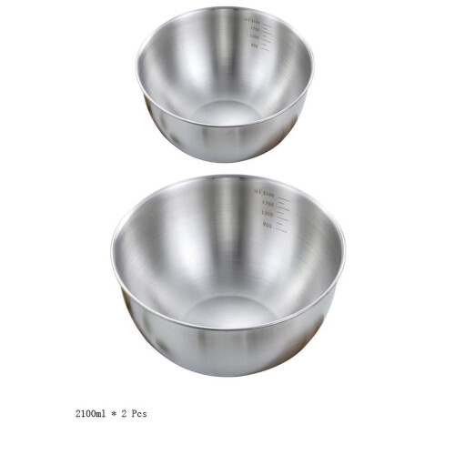 WSBDENLK Rust-Resistant Stainless Steel Meal Prep Bowls Set