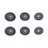 Inserti auricolari in silicone per auricolari wireless 6i (6 pezzi) 7