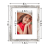 Ensemble de 9 cadres photo en bois composite blanc vieilli 5