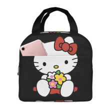 Hello Kitty eristetty lounaspussi uudelleenkäytettävä kylmälaukku