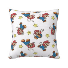 Dekorativer Kissenbezug mit Mario-Motiv, 45 x 45 cm