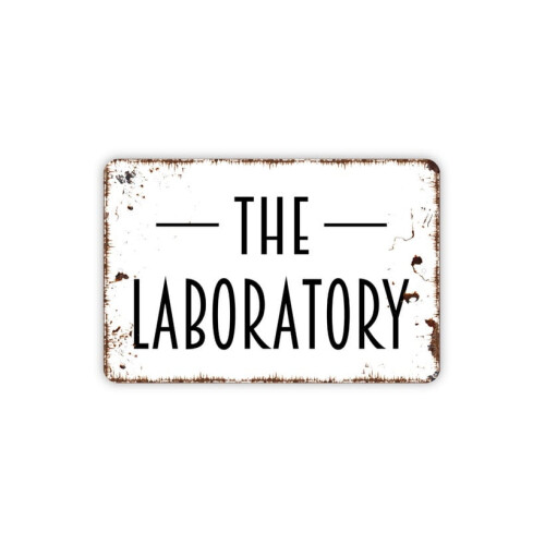 Placa de alumínio para parede de laboratório, 20x30 cm (8x12 polegadas)