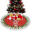 Kerstboomrok/mat 30 inch 1