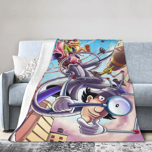 Inspector Gadget plyschfilt 122x152 cm