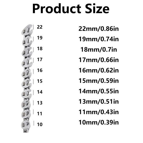 Σετ κλειδιών Crowfoot για επισκευή αυτοκινήτων 10mm-22mm 1