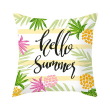 Sommerliches Wassermelonen-Ananas-Plüsch-Auto-Hüftkissen
