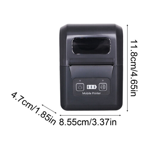 Portable Bluetooth Thermal Printer 48mm 2