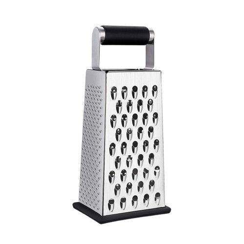 Râpe de cuisine en acier inoxydable à 4 faces