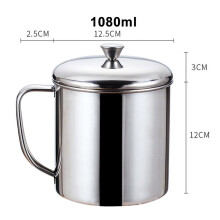 GDHOME roestvrijstalen reismok 350 ml