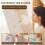 Πτυσσόμενο κουτί αποθήκευσης ντουλάπας με υφασμάτινο συρτάρι, 1 συσκευασία 7
