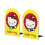 Hello Kitty bogstøtter i metal, 2-pak 1