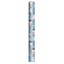 Christmas gift wrapping paper single sheet