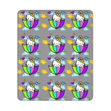 Hello Kitty halkfri gummimusmatta 25x30 cm