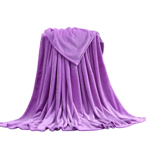 Soft Fleece Blanket Double-Sided 200x230cm Polyester 1