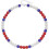 Strass-Baseball-Halskette, 40/45/50 cm 1