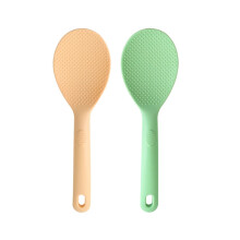 Rice paddle non-silicone 2 pcs green kitchen utensil