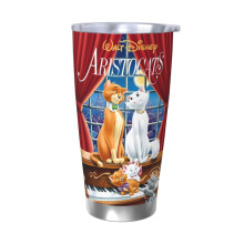 Gourde isotherme Aristocats 20 oz en acier inoxydable de voyage