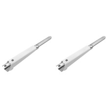 Ouvre-boîtes réglable pour boîtes de conserve et capsules de bouteilles, lot de 2
