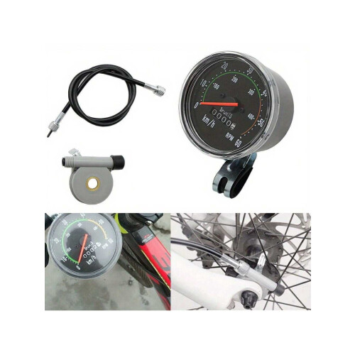 Tachimetro analogico meccanico per bicicletta con hardware 1