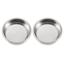 Filtres à café 51 mm en acier inoxydable (lot de 2)