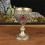 Vintage Medieval Goblet Metal Wine Cup 1 Piece 1