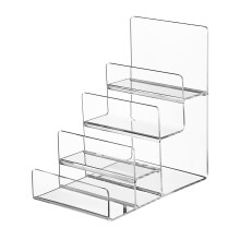 Trapezoid Display Stand 3-Tier Perfume Organizer