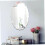 Oval Bathroom Mirror Trim Plastic 1 Pack 6