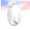 Oval Bathroom Mirror Trim Plastic 1 Pack 8