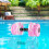 DAMAI Water Weights Aquatic Dumbbells 2PCS High-Density 8