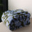 Coral Velvet Throw Blanket Soft Thick Striped Green 1