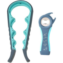 Jar and Bottle Opener for Seniors with Weak Hands, 2-Pack