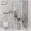 Shower Curtain Grey Marble Abstract 36 x 72 in 1