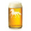 Beer Can Glass Horse 16 oz 1