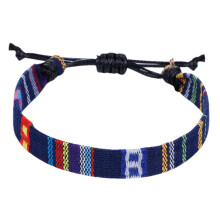 Boho-Armband aus gewebtem Seil, verstellbar, Unisex, 1 Stück