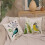 Ensemble de housses de coussin décoratives à oiseaux, style printemps, 50 x 50 cm 8