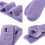 Calze termiche da donna ultra morbide e pelose (5 paia) 3