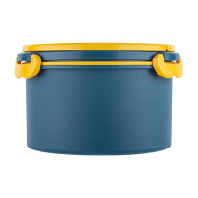 Student lunchbox leak-proof double-lid soup bowl