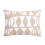 Almofada decorativa Levtex Home Pickford, bege e branca, 35,5 x 45,7 cm (14 x 18 polegadas) 1