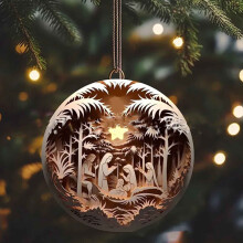 Christmas pendant decorative holiday ornament