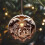Christmas pendant decorative holiday ornament 1