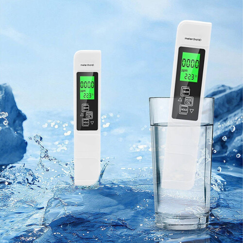 Water Quality Tester White Plastic 1 Piece 2