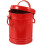 Metal Desktop Trash Can Vintage Red Barrel 1 Count 1